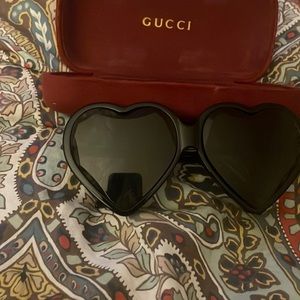 Gucci Heart Sunglasses